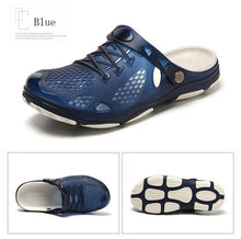 Load image into Gallery viewer, Merkmak Sandals Mens Summer Clogs Men's Beach Shoes Fashion Slip-on Solid Breathable Outdoor Zuecos Casual Men Slippers Hombre