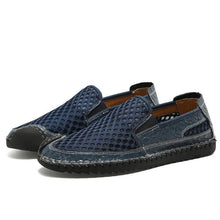 Load image into Gallery viewer, Merkmak Spring Mesh Breathable Men's Loafers Shoes Slip On Casual Shoes Fashion Lightweight Soft Man Moccasins Big Size 48 Flat