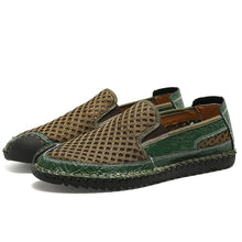 Load image into Gallery viewer, Merkmak Spring Mesh Breathable Men's Loafers Shoes Slip On Casual Shoes Fashion Lightweight Soft Man Moccasins Big Size 48 Flat